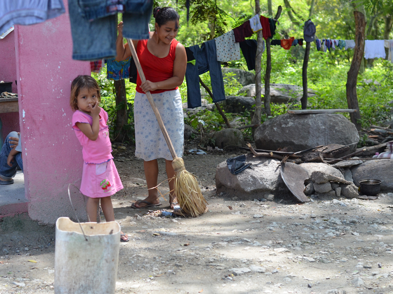 Dirt floors Guatemala