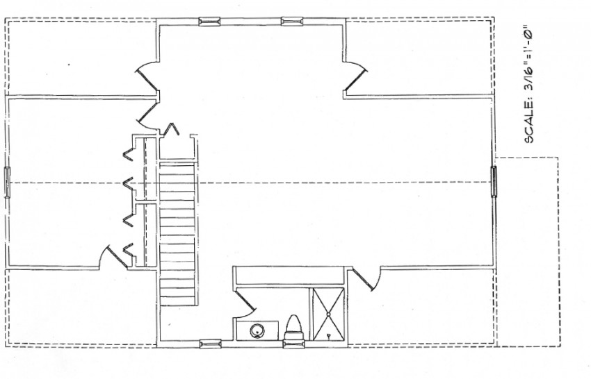 Small house upstairs