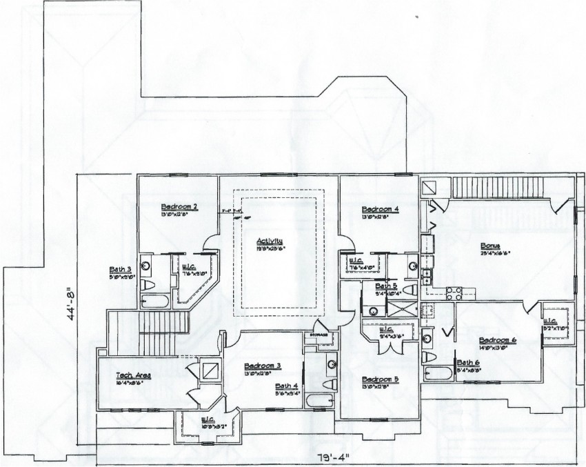 upstairs dream house